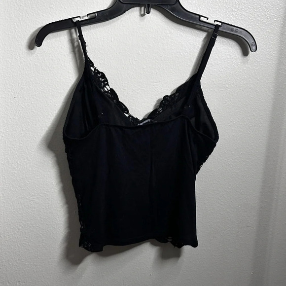 Ambiance Women Black Crop Top Blouse Embroidered Size Small. - Picture 5 of 8